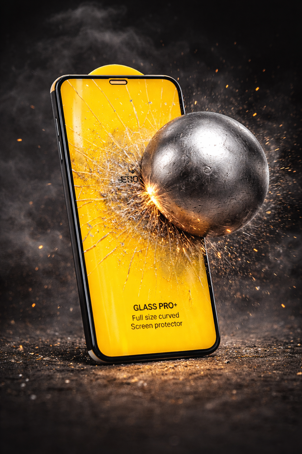 Premium 6D Schutzglas für iPhone – Bild 3